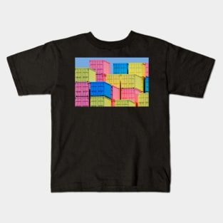Colored containers Kids T-Shirt